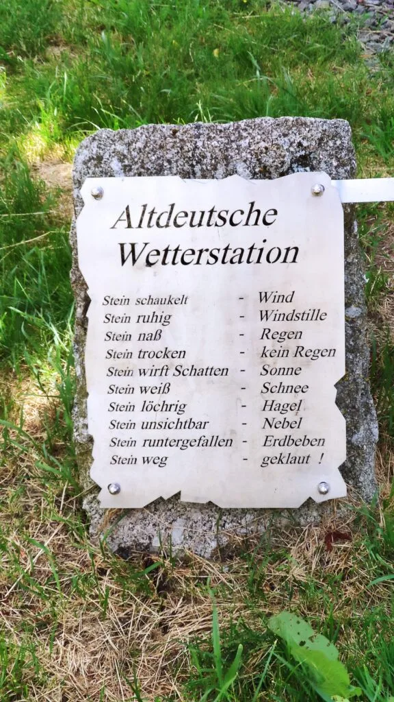 Les germanophones comprendront l'humour allemand